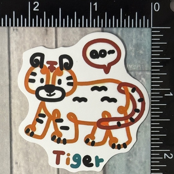 🌀10/$10🌀 Cute Bubble Animal Reusable Waterproof Sticker Decal - Picture 1 of 1